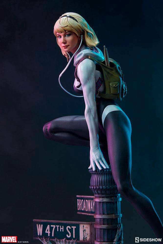 Amazon.co.jp: Sideshow マーベル スパイダーグウェン 像 マーク